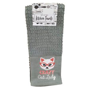 Kitchen - 🆕Crazy Cat Lady Kitchen Dish Towel Set Kitchen - 🆕Crazy Cat Lady Kitchen Dish Towel Set